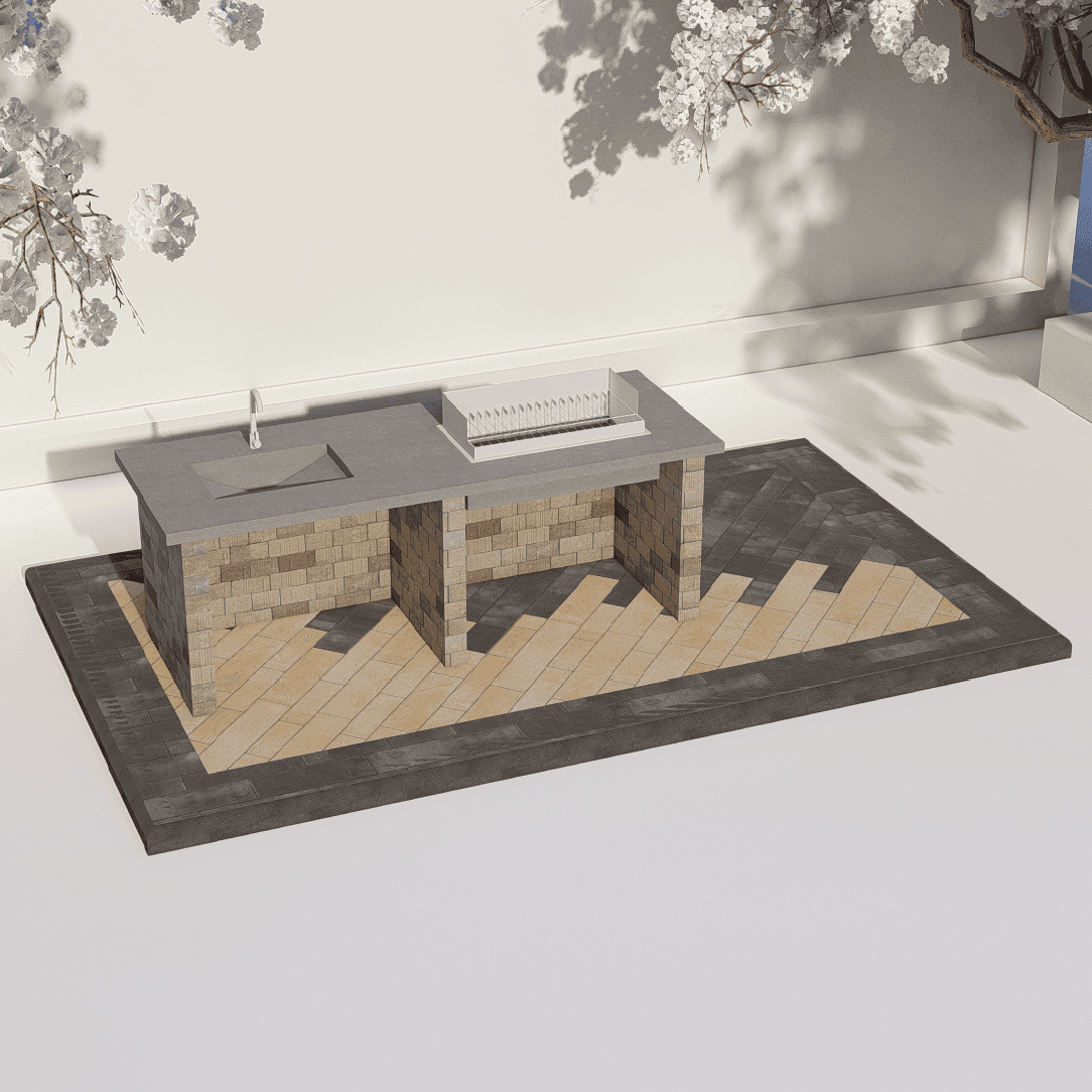 Outdoor Kitchen 4078 - 4.11 x 2.43 m